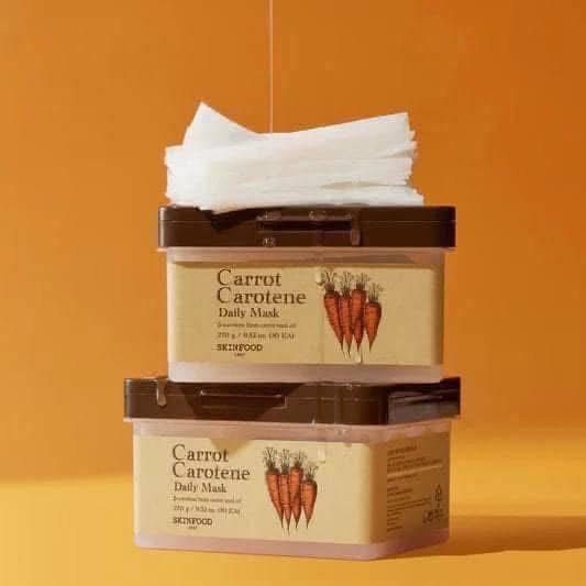 SKINFOOD CARROT CAROTENE DAILY SHEET MASk