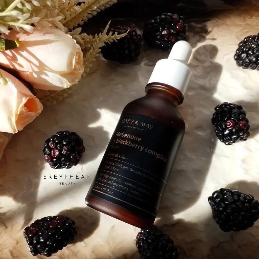 Mary&May Idebenone + Blackberry Complex Serum
