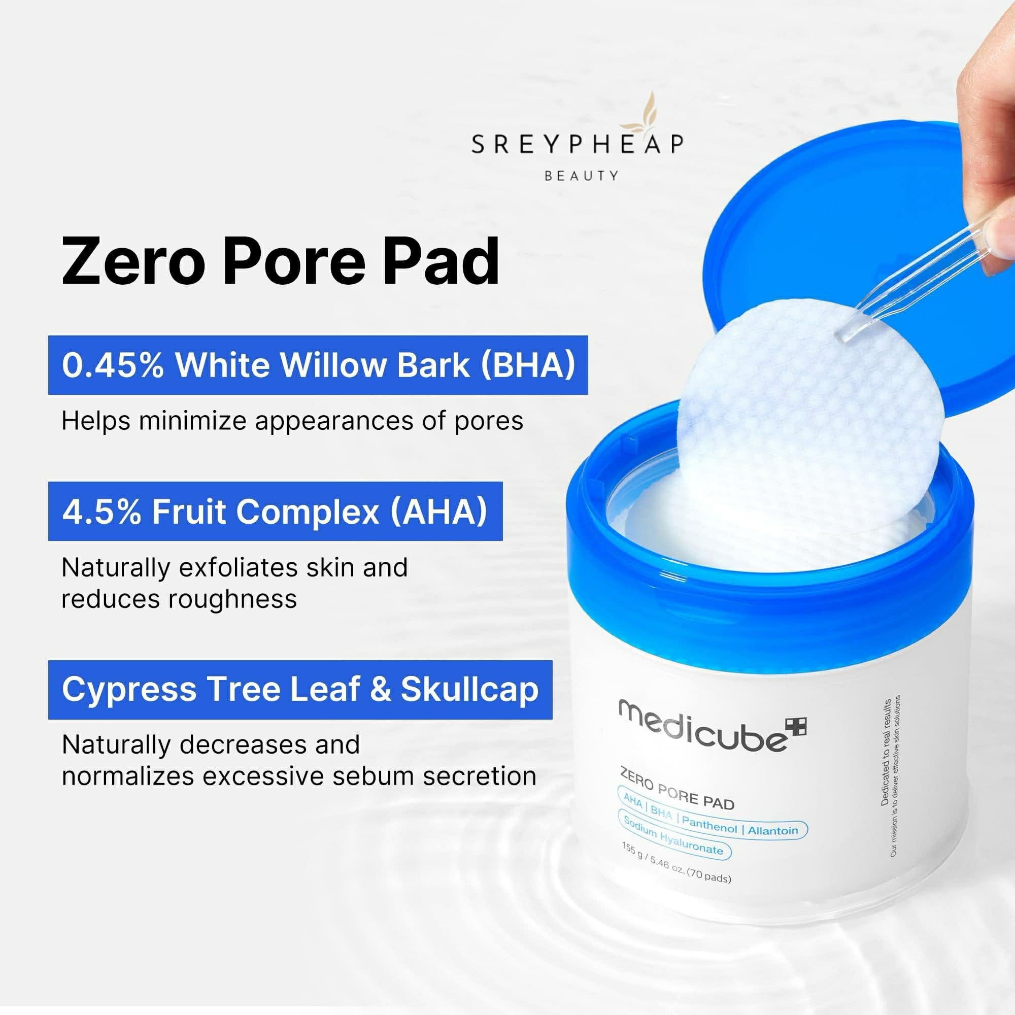 Medicube Toner Pad Zero Pore Pads